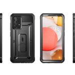 Supcase 360 Backcase met screenprotector Samsung A53 - Zwart - 8