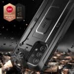 Supcase 360 Backcase met screenprotector Samsung A53 - Zwart - 1
