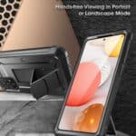 Supcase 360 Backcase met screenprotector Samsung A53 - Zwart - 2