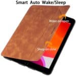 Smartcover Book Case Beschermhoes iPad 2019 - iPad 2020 - iPad 2021 - 10.2 inch - Bruin - 5