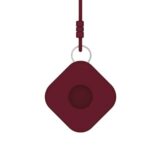 Anti-Kras Volledig TPU Bescherming Apple AirTag - Bordeaux - 1