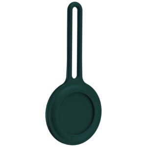 Silicone Apple AirTag Sleutelhanger Case - Groen