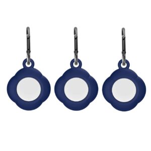Sleutelhanger Hoesje Apple AirTag - 3 Stuks - Blauw