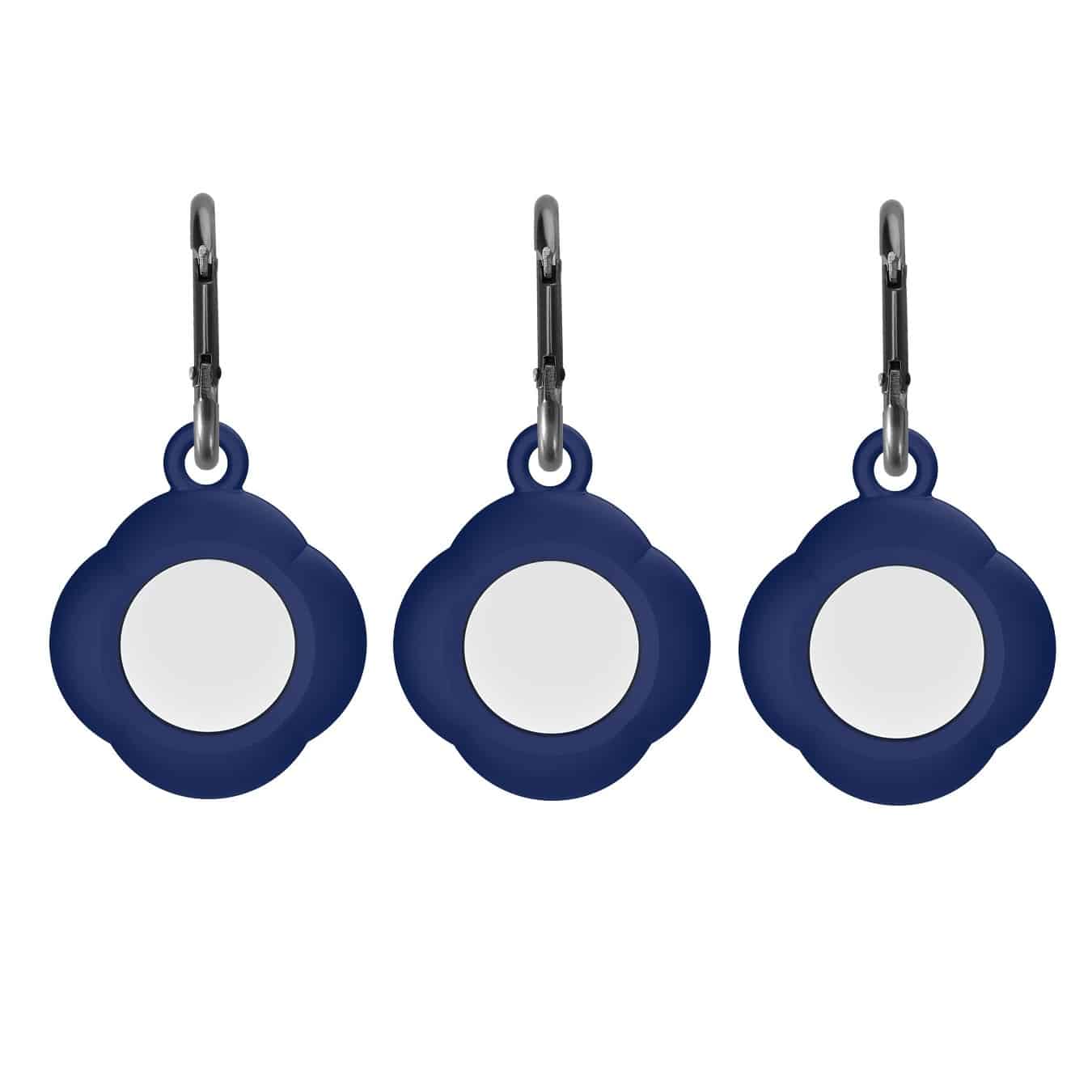 Sleutelhanger Hoesje Apple AirTag - 3 Stuks - Blauw Main Image