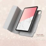 COSMO Bookcase Hoes iPad Pro 11 inch 2021 - Pencil houder - Marmer Wit - 4