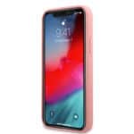 Guess Silicone White Peony iPhone 12 Pro - 12 Hoesje - Roze - 5
