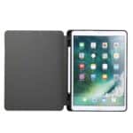 SmartCover Fold Case iPad 6 / iPad 5 / Air 2 / Air 1 - 9.7 inch - Pencil Houder - Donkergrijs - 4