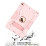 Shockproof Standcase Hoes iPad 7 - iPad 8 - iPad 9 - 10.2 inch - Roze - 1