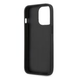Guess Golden Logo Backcover iPhone 13 Pro Max Hoesje - Grijs - 4