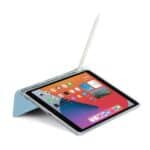 Shockproof Folio Case iPad 9 - iPad 8 - iPad 7 - Pencilhouder - Lichtblauw - 5