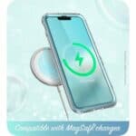 Cosmo 360 Smartphonehoesje met Screen Protector iPhone 13 - Marble Ocean - 5