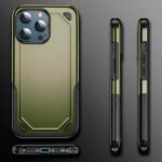 Hybrid Armor Backcover Hoesje iPhone 13 Pro Max - Olijf groen - 2