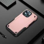 Hybrid Armor Backcover Hoesje iPhone 13 Pro Max - Rosegoud - 3
