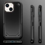 Hybrid Armor Backcover Hoesje iPhone 13 - Zwart - 2