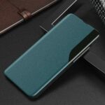 Premium Clear View Samsung Galaxy A73 Hoesje - Groen - 3