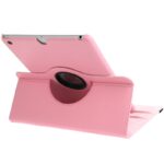 iPad 6/5 Hoes - 6e/5e Generatie - Case - Cover - Bookcase - 9.7 Inch - 2018/2017 - 360 Draaibaar - Roterend - Met Standaard - Lichtroze - 3