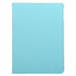 iPad 9/8/7 Hoes - 9e/8e/7e Generatie - 10.2 Inch - Case Cover Hoesje - Bookcase - 2021/2020/2019 - 360 Draaibaar - Met Standaard - Lichtblauw - 1