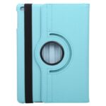 iPad 9/8/7 Hoes - 9e/8e/7e Generatie - 10.2 Inch - Case Cover Hoesje - Bookcase - 2021/2020/2019 - 360 Draaibaar - Met Standaard - Lichtblauw - 2