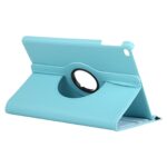 iPad 9/8/7 Hoes - 9e/8e/7e Generatie - 10.2 Inch - Case Cover Hoesje - Bookcase - 2021/2020/2019 - 360 Draaibaar - Met Standaard - Lichtblauw - 4