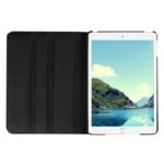 iPad 6/5 Hoes - 6e/5e Generatie - Case - Cover - Hoesje - Bookcase - 9.7 Inch - 2018/2017 - 360 Draaibaar - Roterend - Met Standaard - Zwart - 4