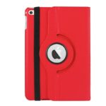 iPad 9/8/7 Hoes - 9e/8e/7e Generatie - 10.2 Inch - Case Cover Hoesje - Bookcase - 2021/2020/2019 - 360 Draaibaar - Roterend - Met Standaard - Rood - 2