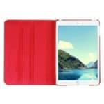 iPad 9/8/7 Hoes - 9e/8e/7e Generatie - 10.2 Inch - Case Cover Hoesje - Bookcase - 2021/2020/2019 - 360 Draaibaar - Roterend - Met Standaard - Rood - 1