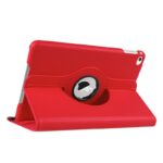 iPad 9/8/7 Hoes - 9e/8e/7e Generatie - 10.2 Inch - Case Cover Hoesje - Bookcase - 2021/2020/2019 - 360 Draaibaar - Roterend - Met Standaard - Rood - 5