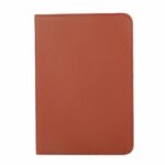 iPad Mini 7 / iPad mini 6 Hoes - Bookcase - Hoesje - 8.3 Inch - Met Standaard - 360 Draaibaar - Roterend - Bruin - 1