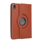 iPad Mini 7 / iPad mini 6 Hoes - Bookcase - Hoesje - 8.3 Inch - Met Standaard - 360 Draaibaar - Roterend - Bruin - 2