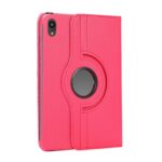 iPad Mini 7 / iPad mini 6 Hoes - Bookcase - Hoesje - 8.3 Inch - Met Standaard - 360 Draaibaar - Roterend - Donkerroze - 2