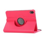 iPad Mini 7 / iPad mini 6 Hoes - Bookcase - Hoesje - 8.3 Inch - Met Standaard - 360 Draaibaar - Roterend - Donkerroze - 3