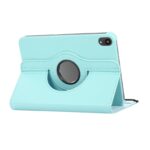 iPad Mini 7 / iPad mini 6 Hoes - Bookcase - Hoesje - 8.3 Inch - Met Standaard - 360 Draaibaar - Roterend - Lichtblauw - 2