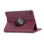 iPad Mini 7 / iPad mini 6 Hoes - Bookcase - Hoesje - 8.3 Inch - Met Standaard - 360 Draaibaar - Roterend - Paars - 3