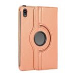 iPad Mini 7 / iPad mini 6 Hoes - Bookcase - Hoesje - 8.3 Inch - Met Standaard - 360 Draaibaar - Roterend - Rosegoud - 2