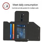 Backcover Wallet Hoesje OPPO A9 2020 - A5 2020 - Zwart - 3