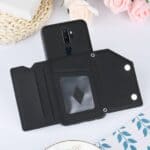 Backcover Wallet Hoesje OPPO A9 2020 - A5 2020 - Zwart - 5