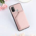 Backcover Wallet Hoesje OPPO A53s - A53 - Rosegoud - 4