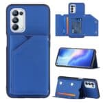 Backcover Wallet Hoesje OPPO A74 5G - A54 5G - Blauw Main Image