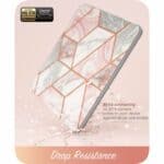 Cosmo iPad Mini 6 2021 - Pencilhouder Hoesje - Marble - 5