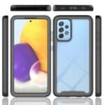 360 Backcase Hoesje met Glas Samsung Galaxy A72 - 1