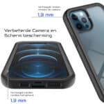 360 Backcover hoesje met screenprotector iPhone 14 Pro - 4