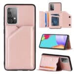 Backcover Wallet Hoesje Samsung Galaxy A52s - A52 - Rosegoud Main Image