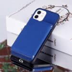 Backcover Wallet Hoesje iPhone 12 Pro - 12 - Blauw - 4