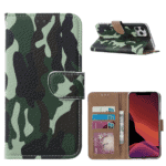 Bookcase Telefoonhoes Legerprint iPhone 13 Pro Max Main Image