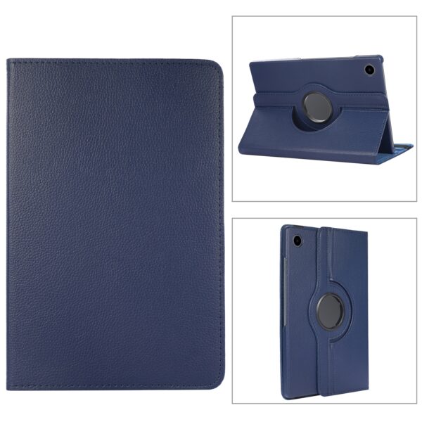 Samsung Galaxy Tab A8 Hoes - Tablet A8 Bookcase - Tab A8 Hoesje - Case Cover - 360 Draaibaar - Roterend Hoesje - Met Standaard - Blauw
