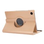 Samsung Galaxy Tab A8 Hoes - Tablet A8 Bookcase - Tab A8 Hoesje - Case Cover - 360 Draaibaar - Roterend Hoesje - Met Standaard - Goud - 3