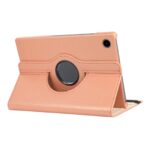 Samsung Galaxy Tab A8 Hoes - Tablet A8 Bookcase - Tab A8 Hoesje - Case Cover - 360 Draaibaar - Roterend Hoesje - Met Standaard - Rosegoud - 3