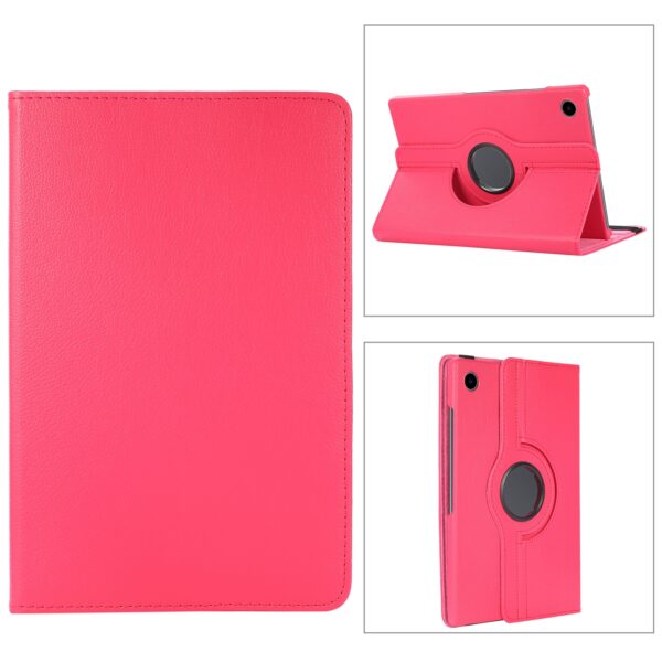Samsung Galaxy Tab A8 Hoes - Tablet A8 Bookcase - Tab A8 Hoesje - Case Cover - 360 Draaibaar - Roterend Hoesje - Met Standaard - Roze