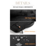 Alpha Dunne laptop sleeve - 14 inch - Zwart - 8