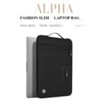 Alpha Dunne laptop sleeve - 14 inch - Zwart - 3